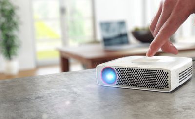 6 bærbare projektorer