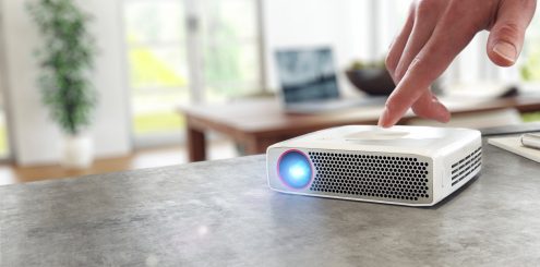 6 bærbare projektorer