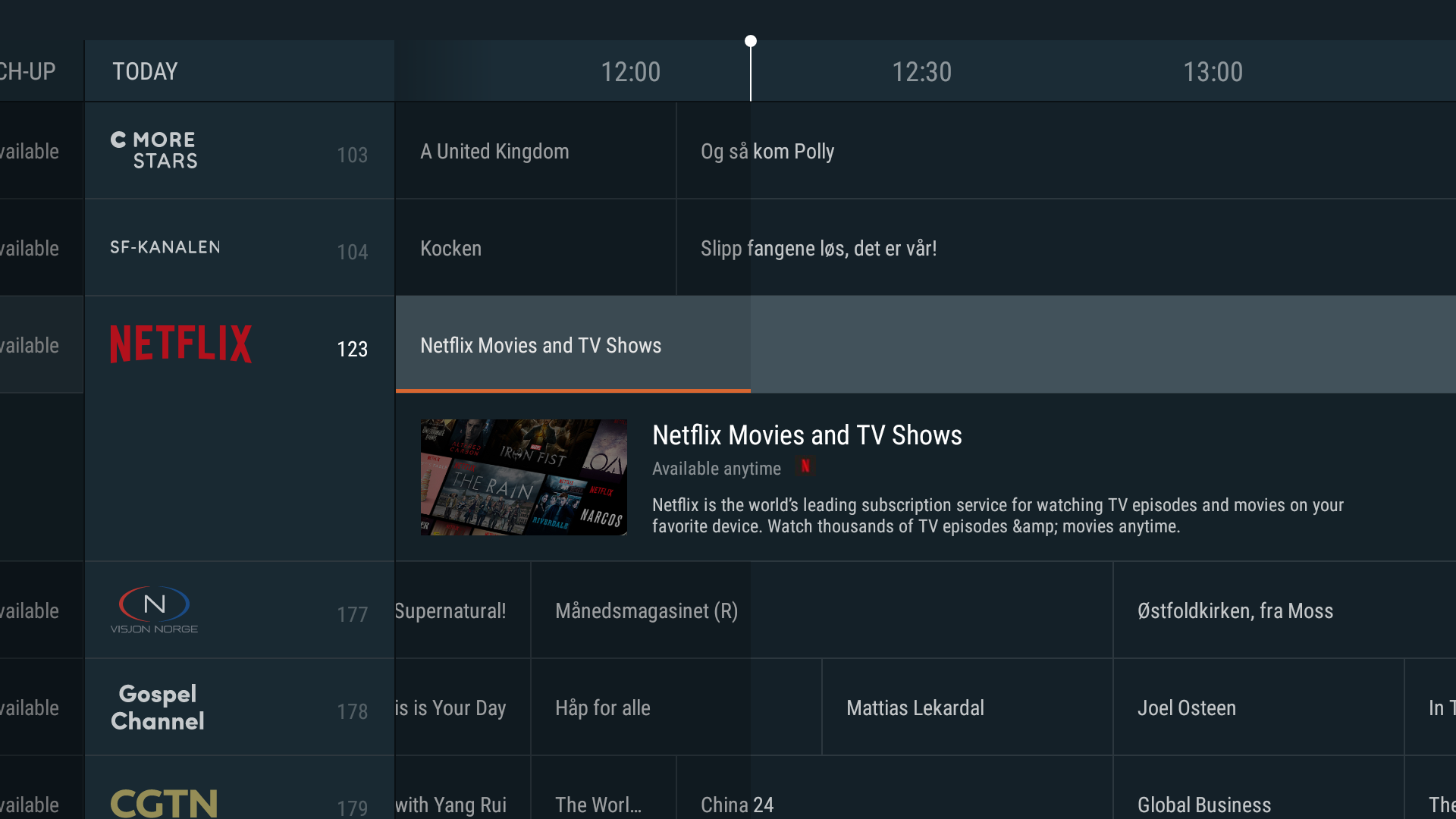 Canal Digital fortsetter å utvikle og forbedre sitt TV-tilbud i tråd med kundenes ønsker og behov. Nå lanseres Netflix som en integrert del av TV-opplevelsen.