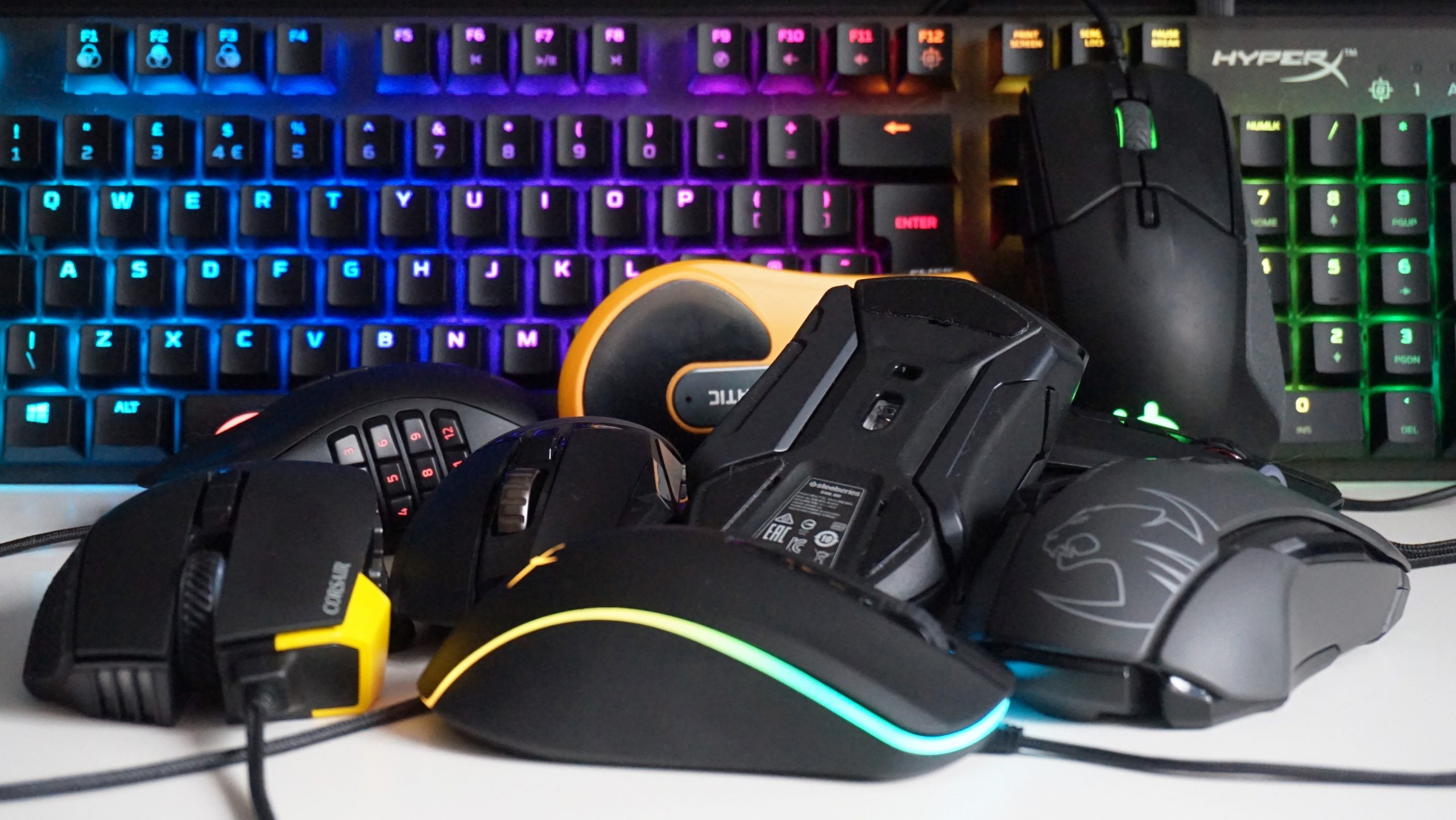 TEST: 6 gaming mus – Knivskarp kontroll TEST: 6 gaming mus – Knivskarp kontroll