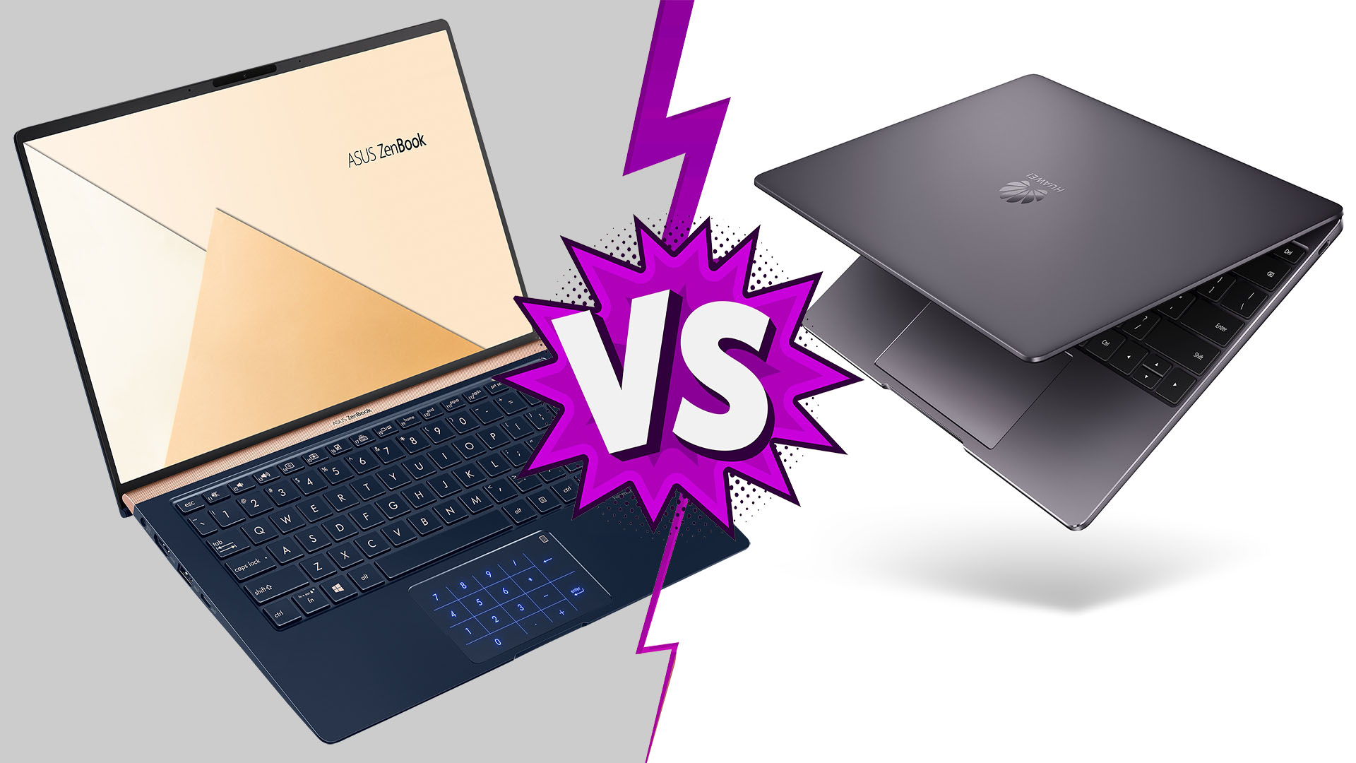 Asus Zenbook 13 vs. Huawei MateBook 13