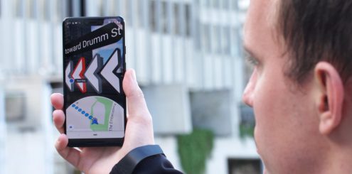 Ny AR-funksjon gjør det lettere å finne fram med Google Maps