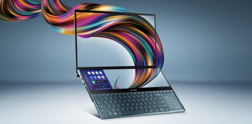 Ny bærbar fra Asus har 4K og to skjermer