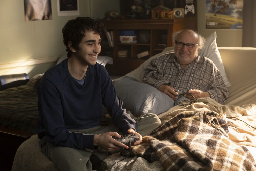 Alex Wolff and Danny DeVito star in Jumanji: The Next Level.