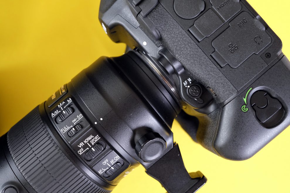 Nikon D6 AF setting