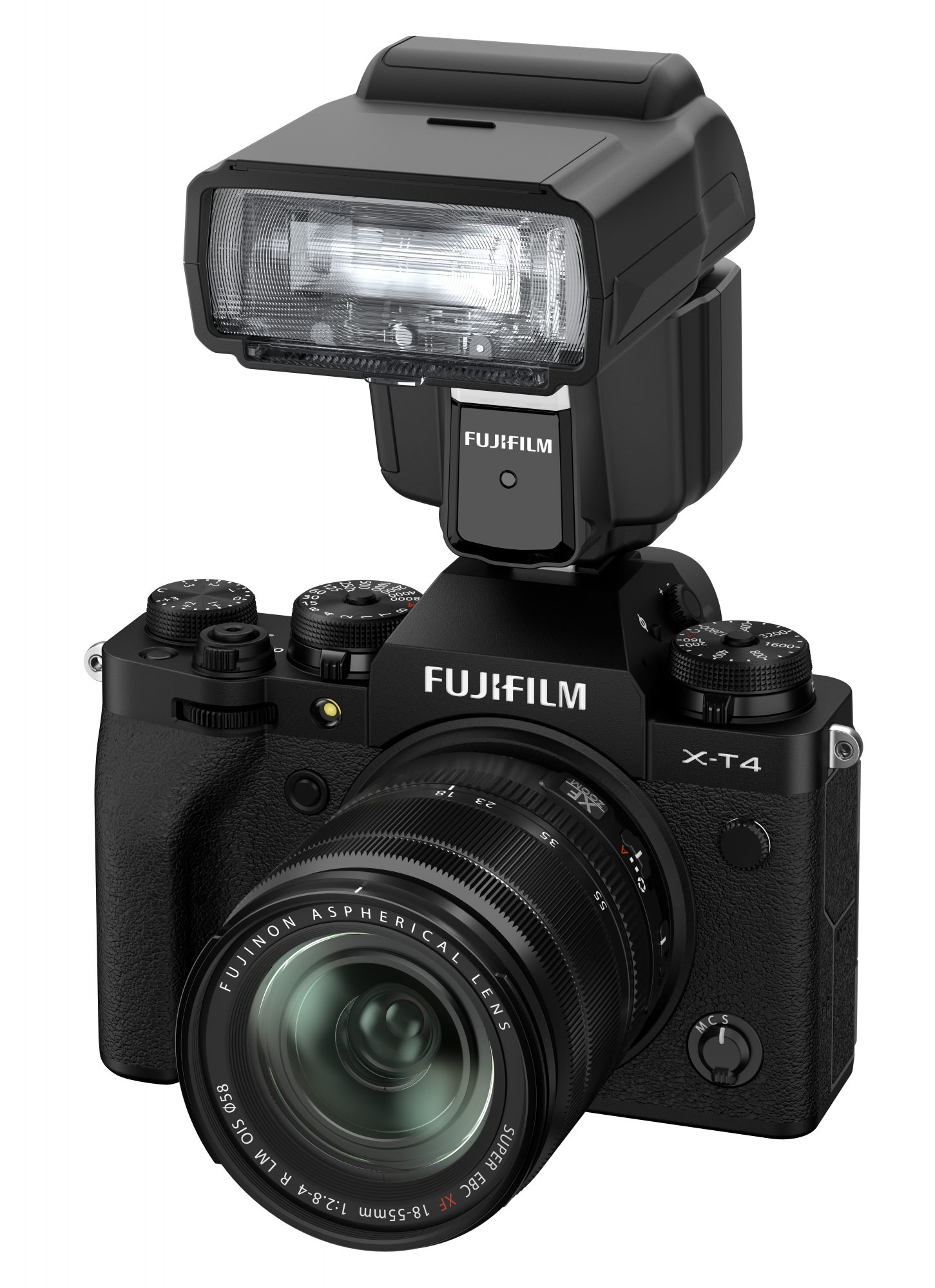 Fujifilm EF-60 er utstyrt med videolys