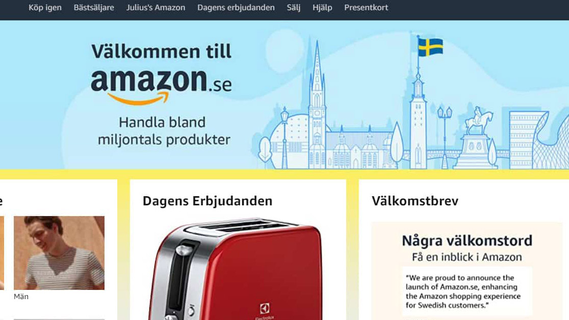 Svensk Amazon er nær en lansering
