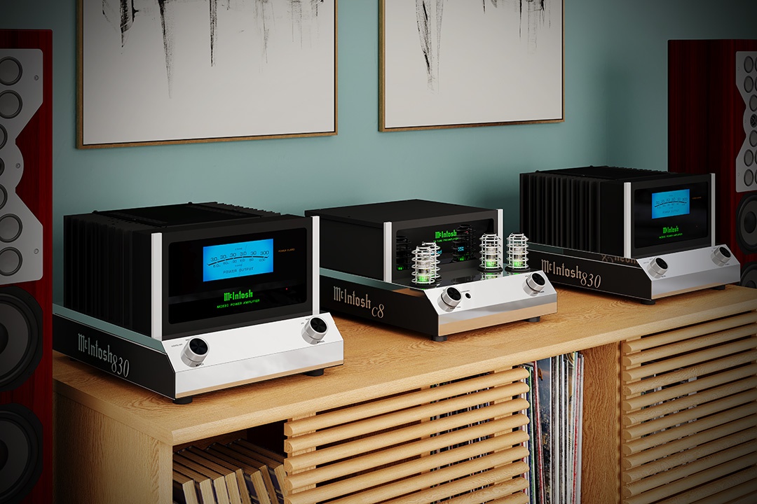 McIntosh MC830 monoforsterker og C8 forforsterker