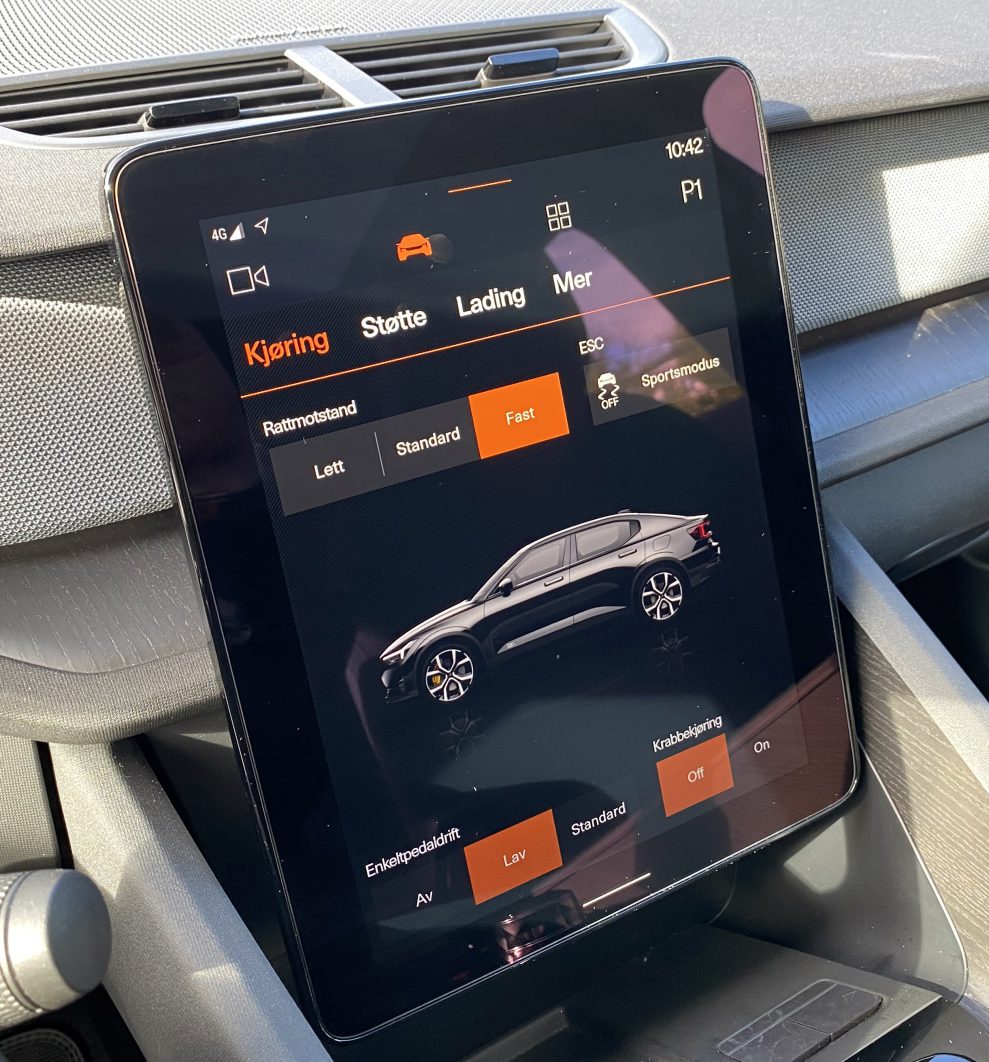 Polestar 2 drive modes