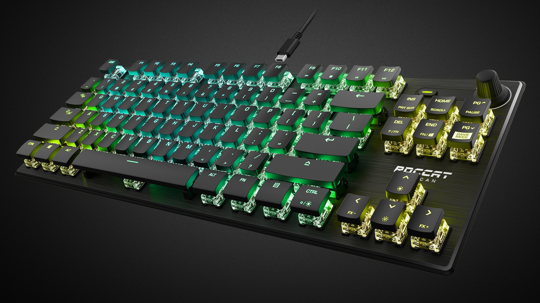 Vulcan Pro Lightning Fast Gaming Keyboard From Roccat