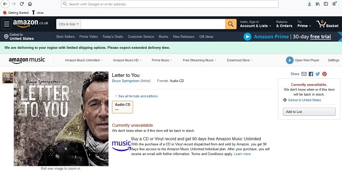 Bruce Springsteen slipper nytt album i oktober 2 Bruce Springsteen slipper nytt album i oktober 2