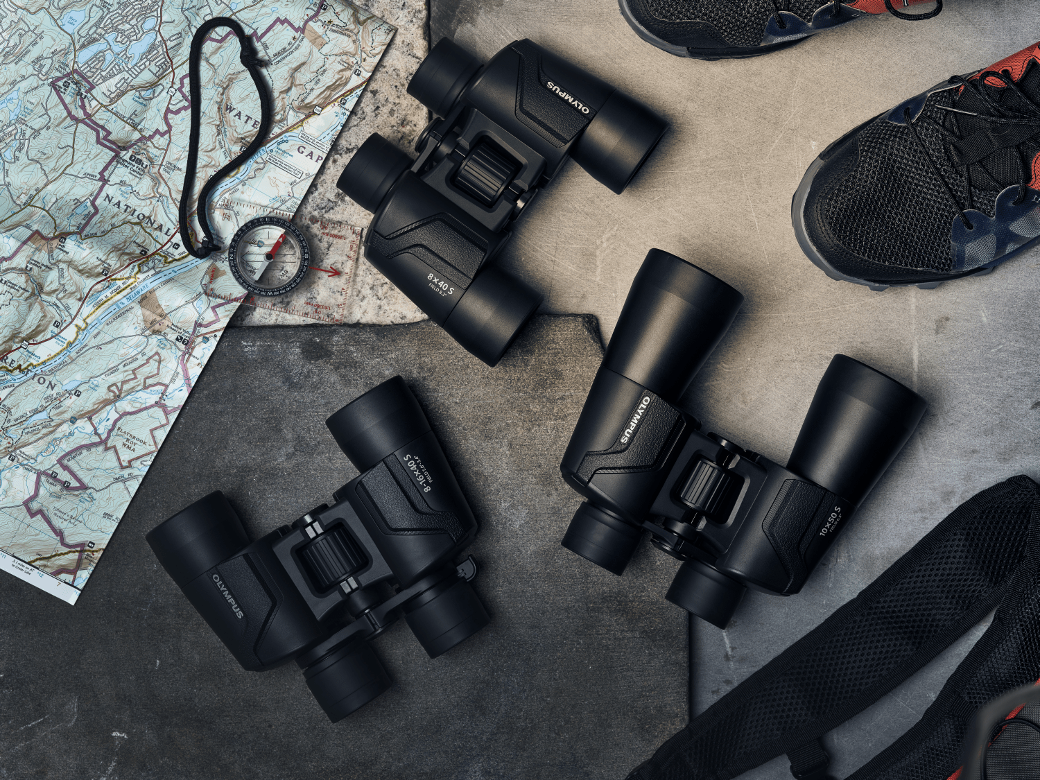 Olympus zoom best sale binoculars