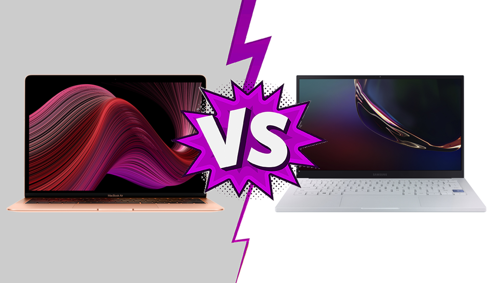 Apple MacBook Air 13 (2020) vs. Samsung Galaxy Book Ion