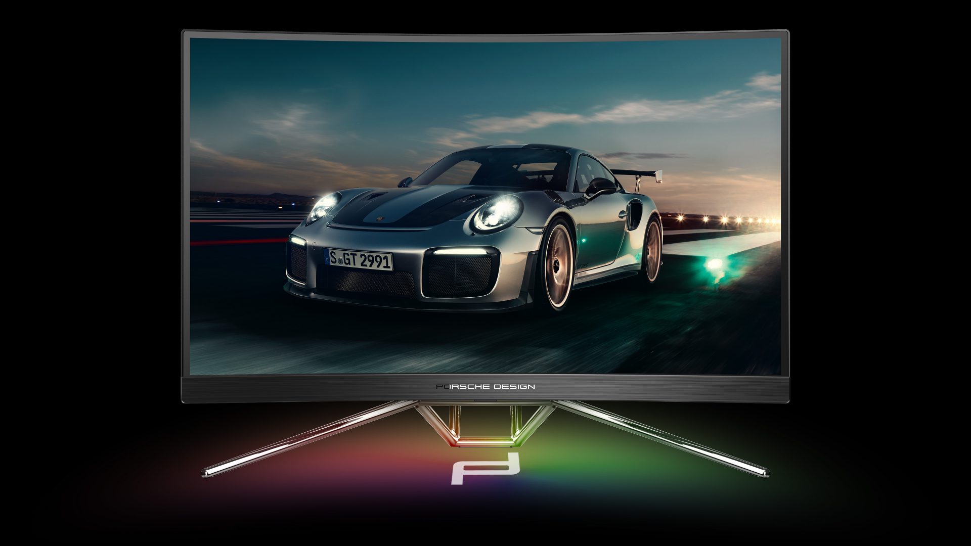 Gaming-skjerm med Porsche Design