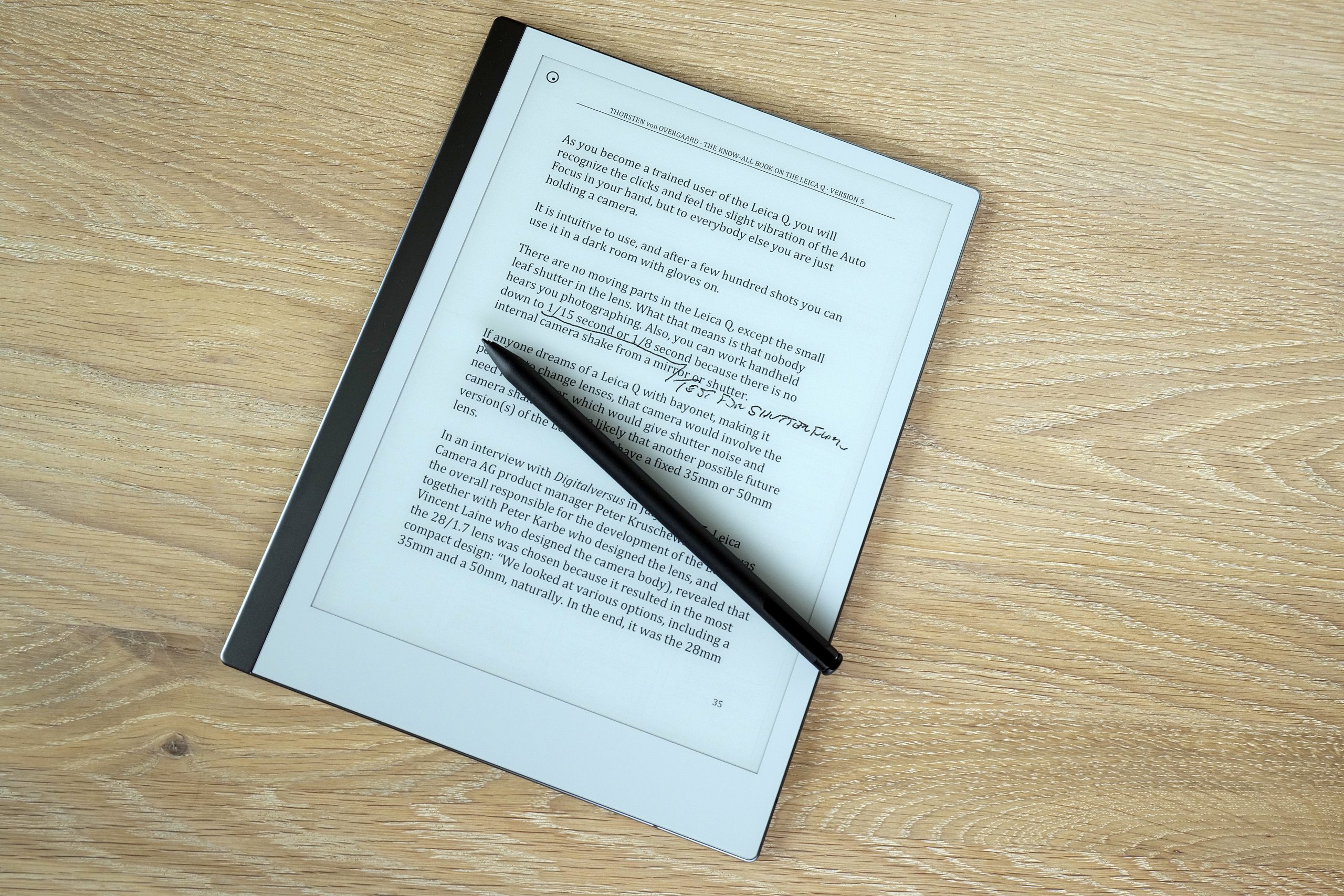 Review Remarkable 2 Digital Notebook