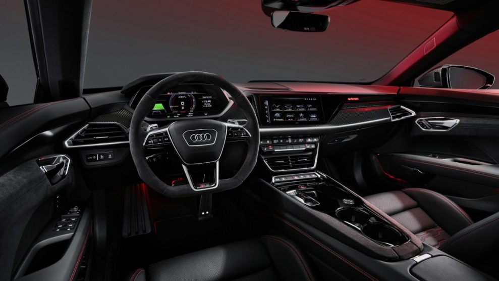 Audi e-tron GT interior 2