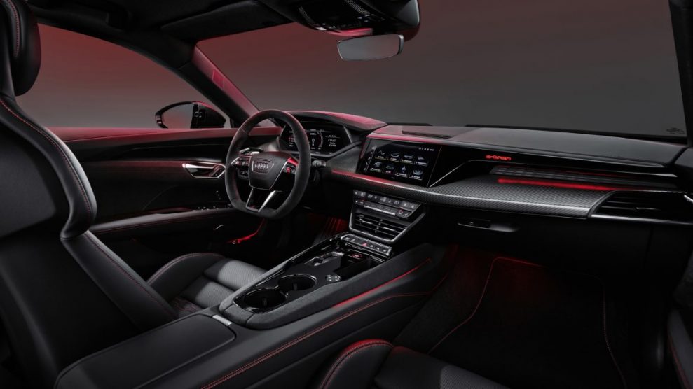 Audi e-tron GT interior