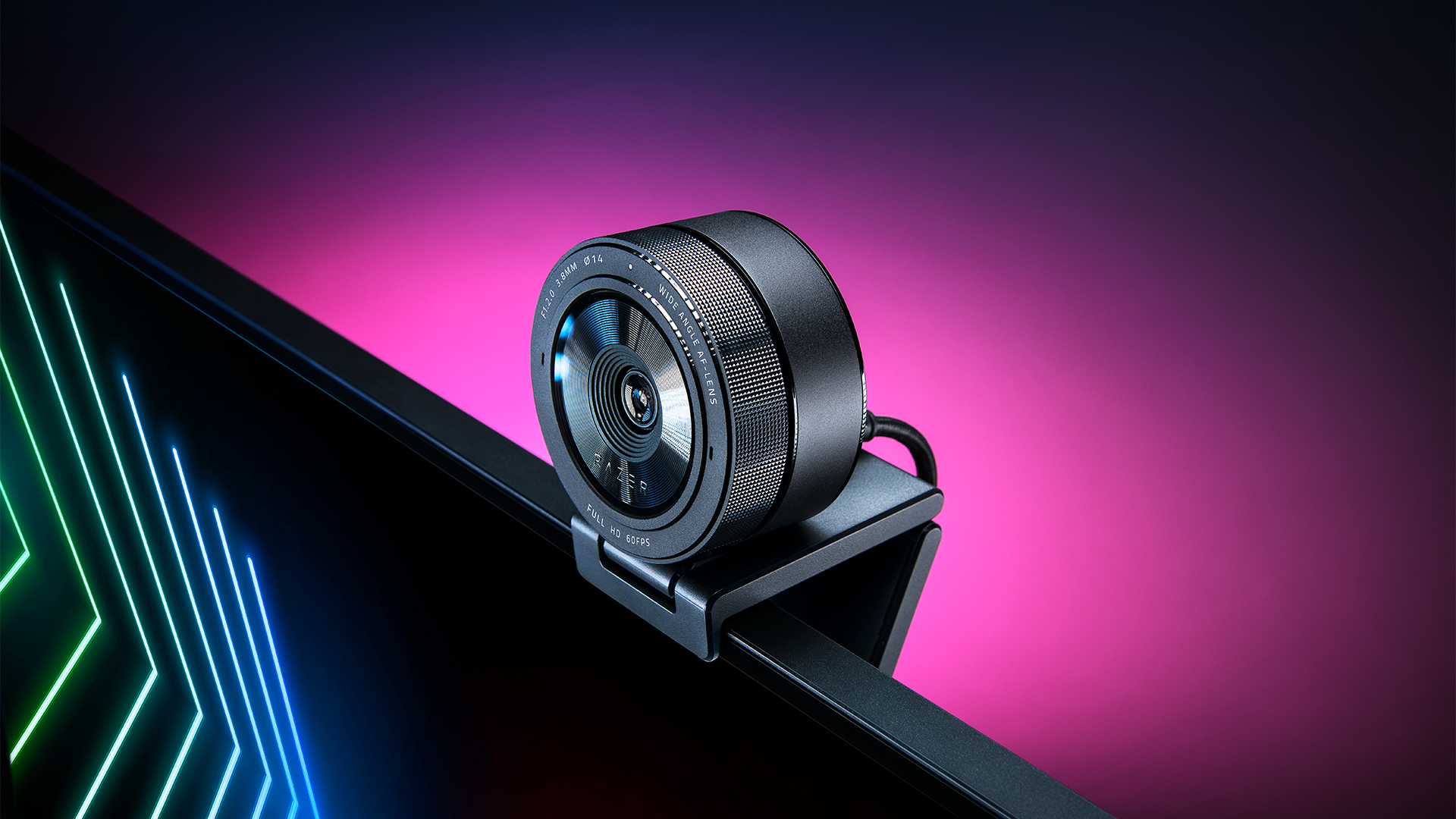 Razer-webkamera klarer seg uten lys