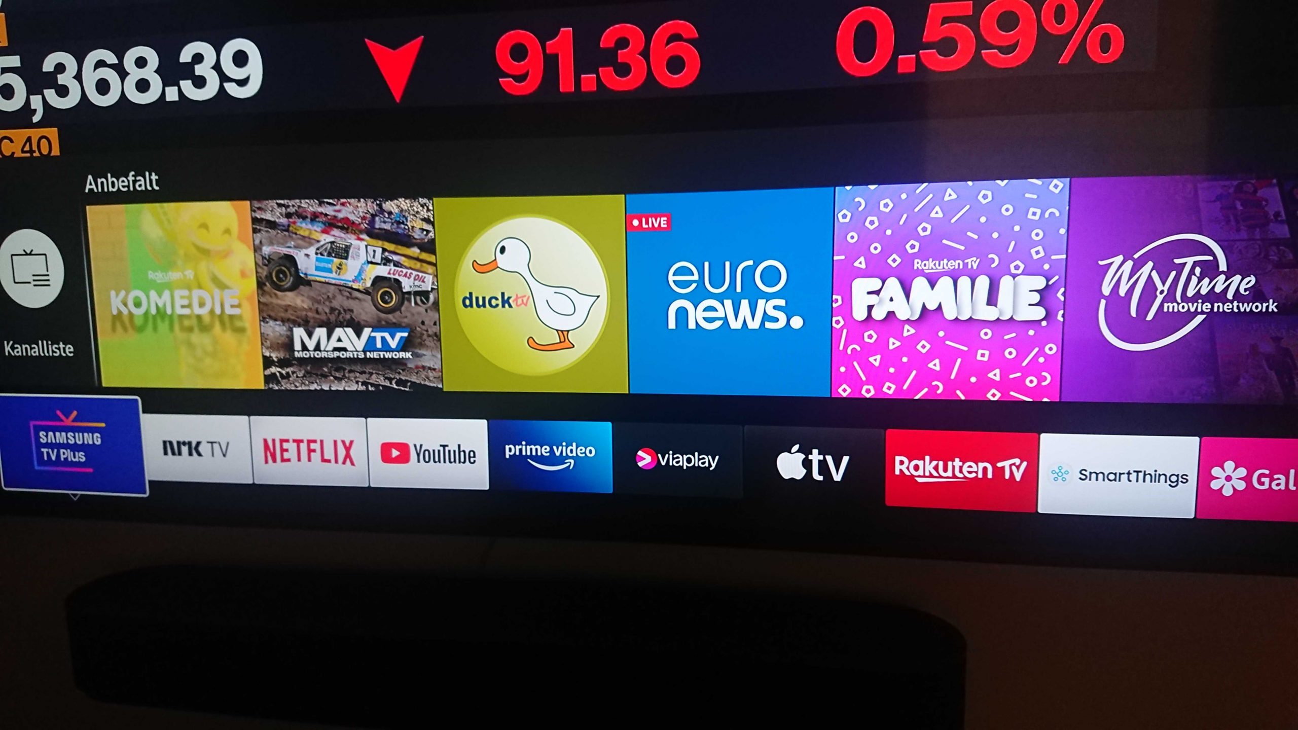 Nå er Samsung TV Plus tilgjengelig i Norge
