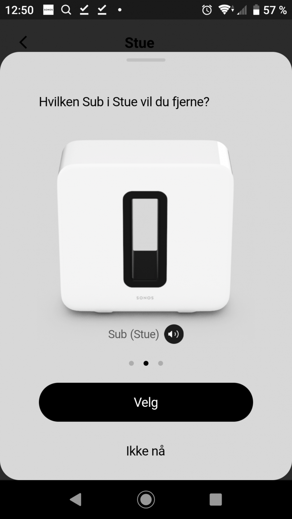 Sonos Sub setup 16