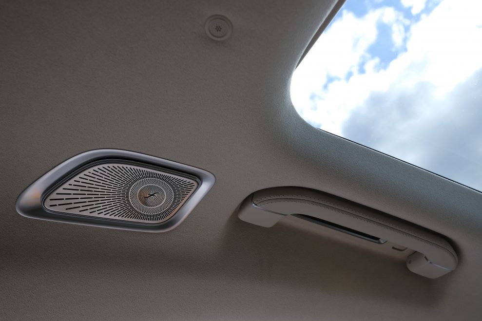 S-Klasse rear roof speaker