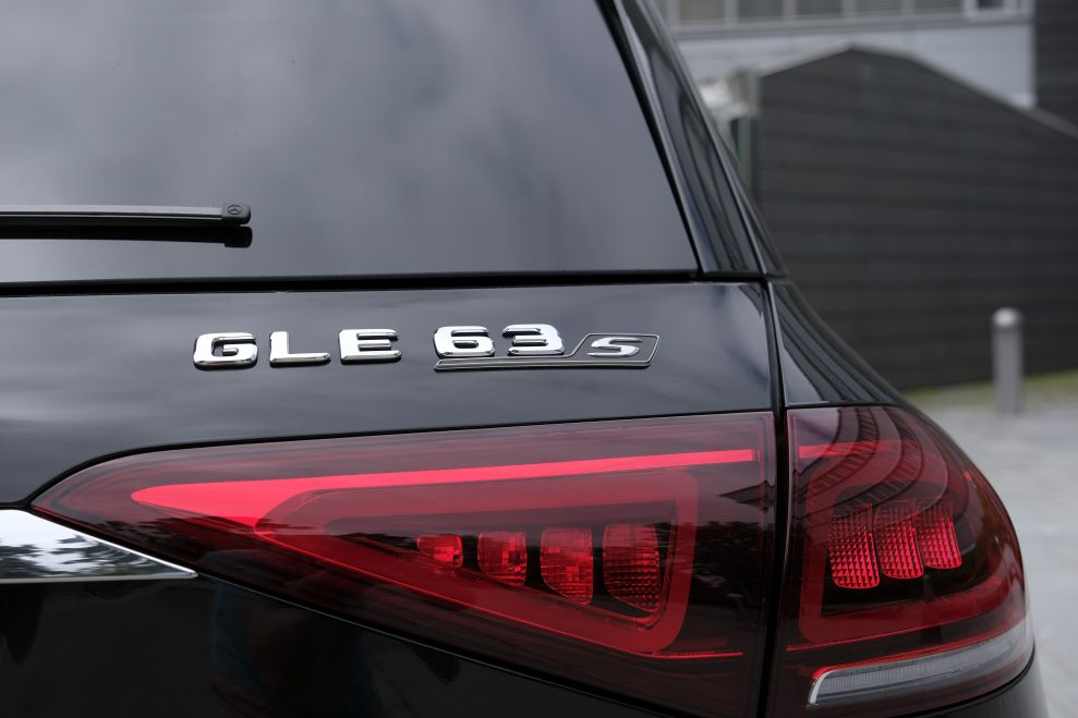 MB GLE 63s AMG logo