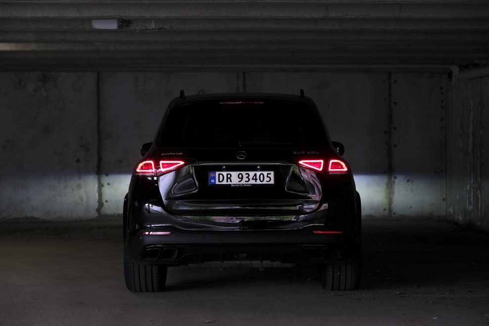 MB GLE 63s AMG rear