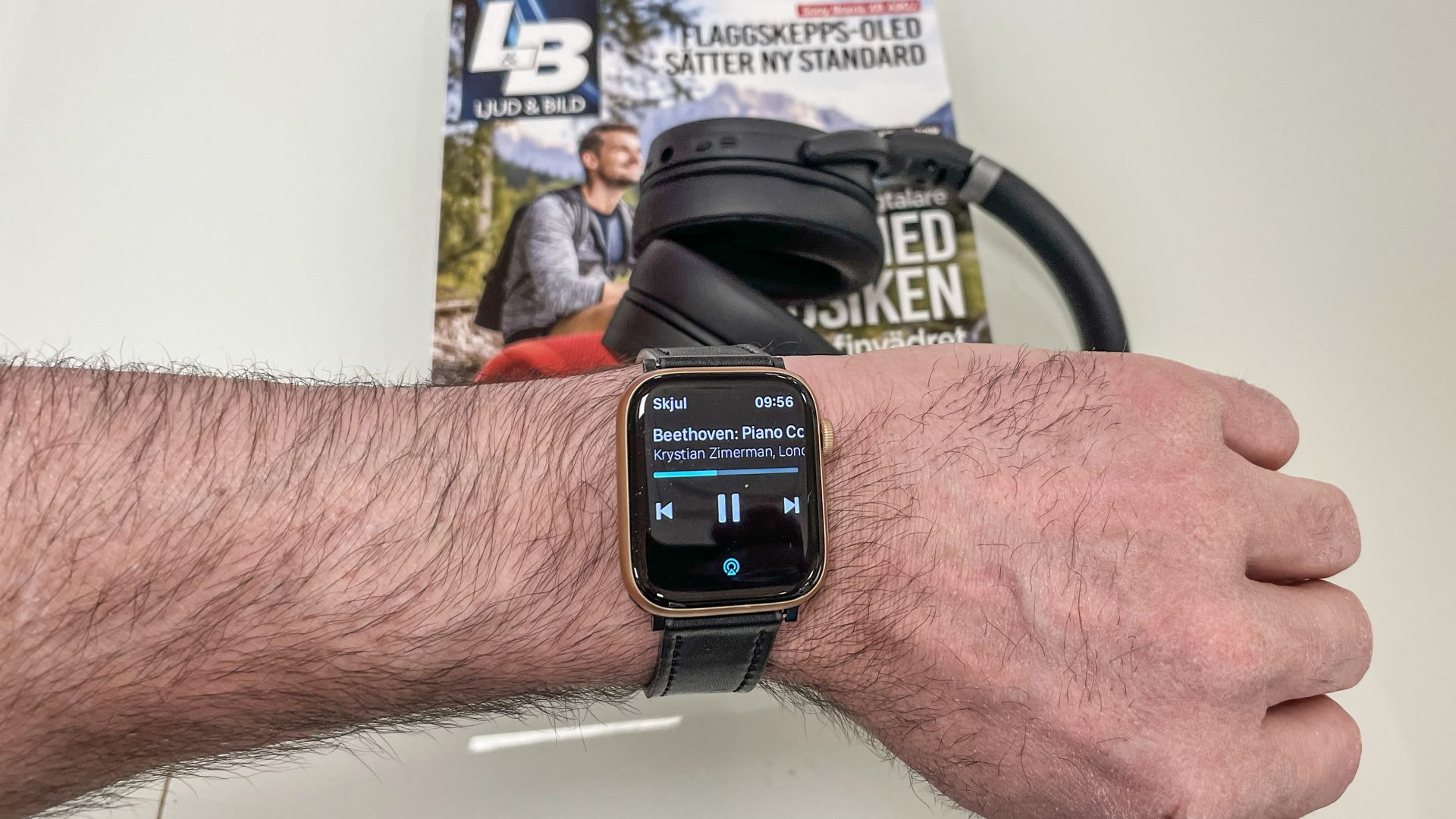 Nå er Tidal på Apple Watch