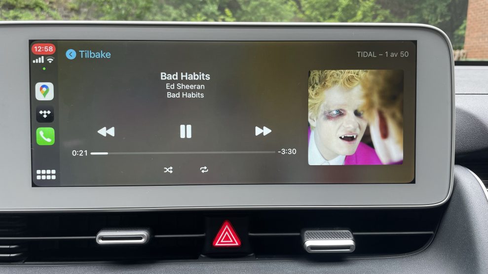 Hyundai Ioniq 5 CarPlay Tidal