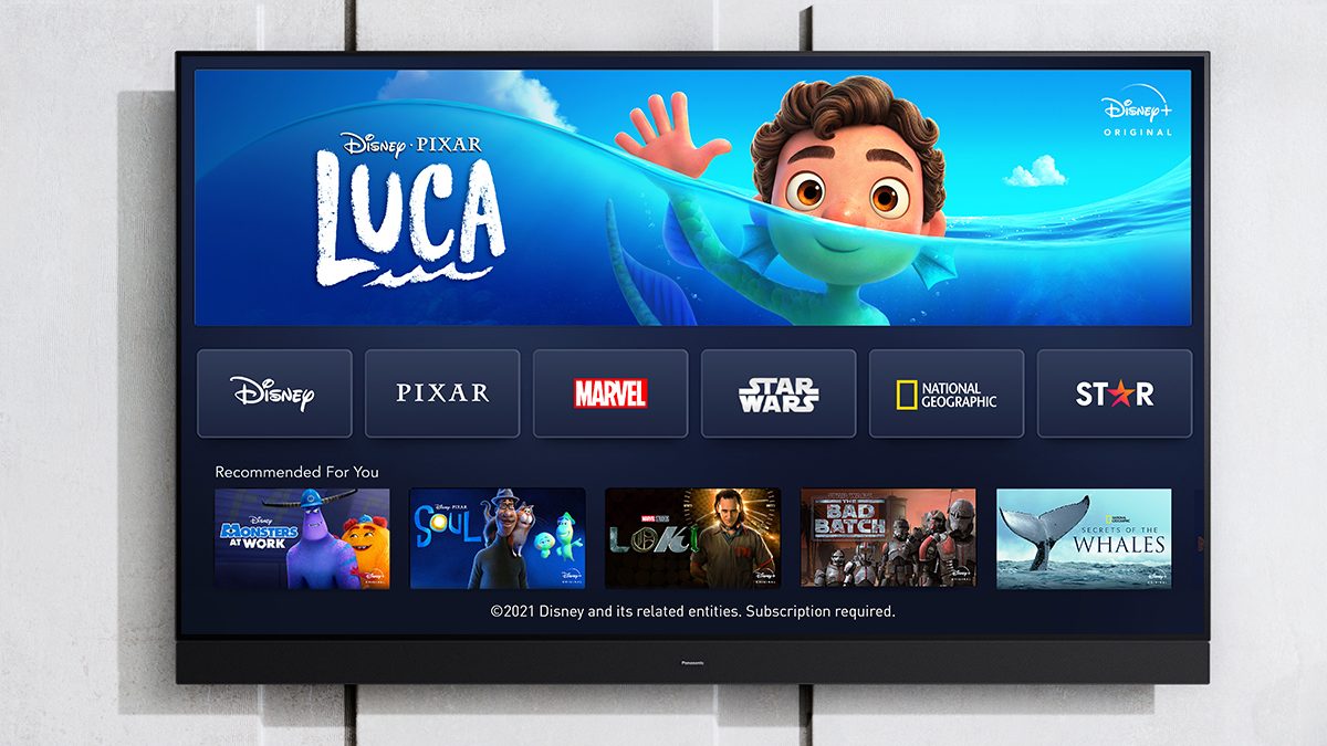 Nå kan du se Disney+ på Panasonic TV