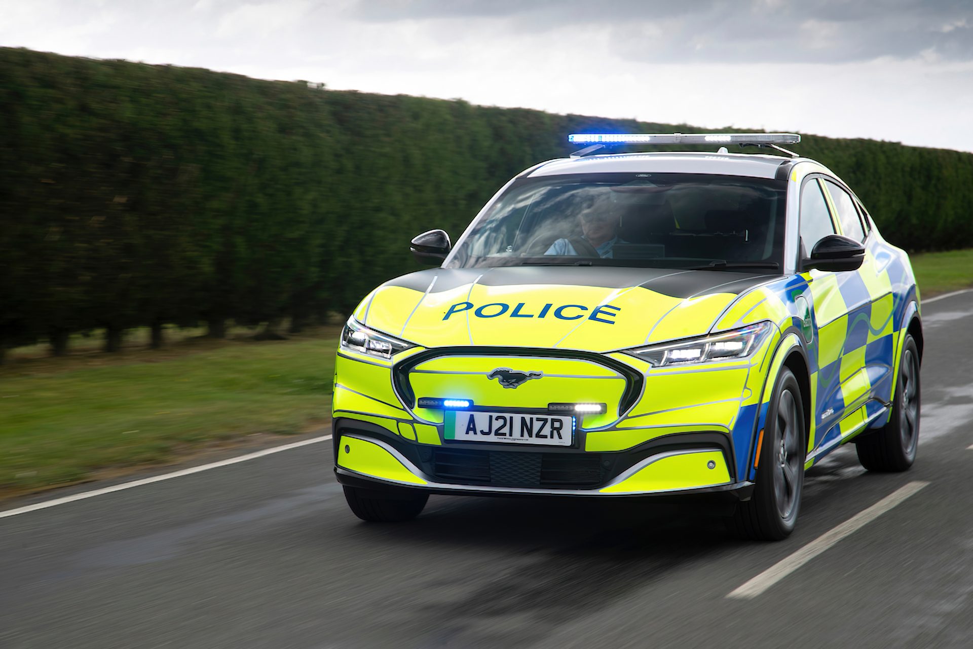 Mustang Mach-E kan bli Storbritannias nye politibil