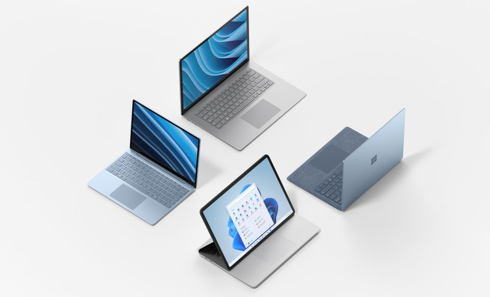 Nye Surface-modeller til Windows 11