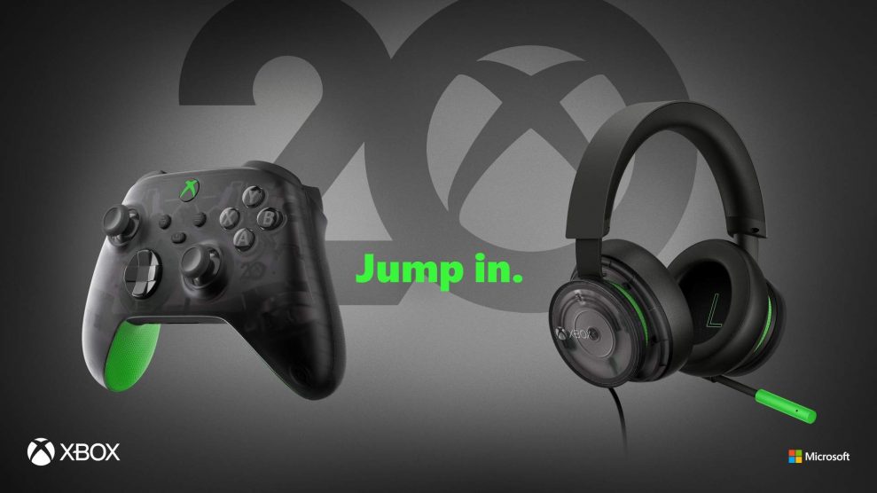 Xbox feirer 20 år med gjennomsiktig håndkontroll og hodesett 1