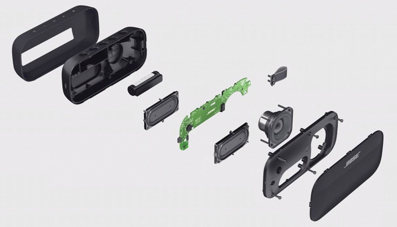 Bose Soundlink Flex exploded