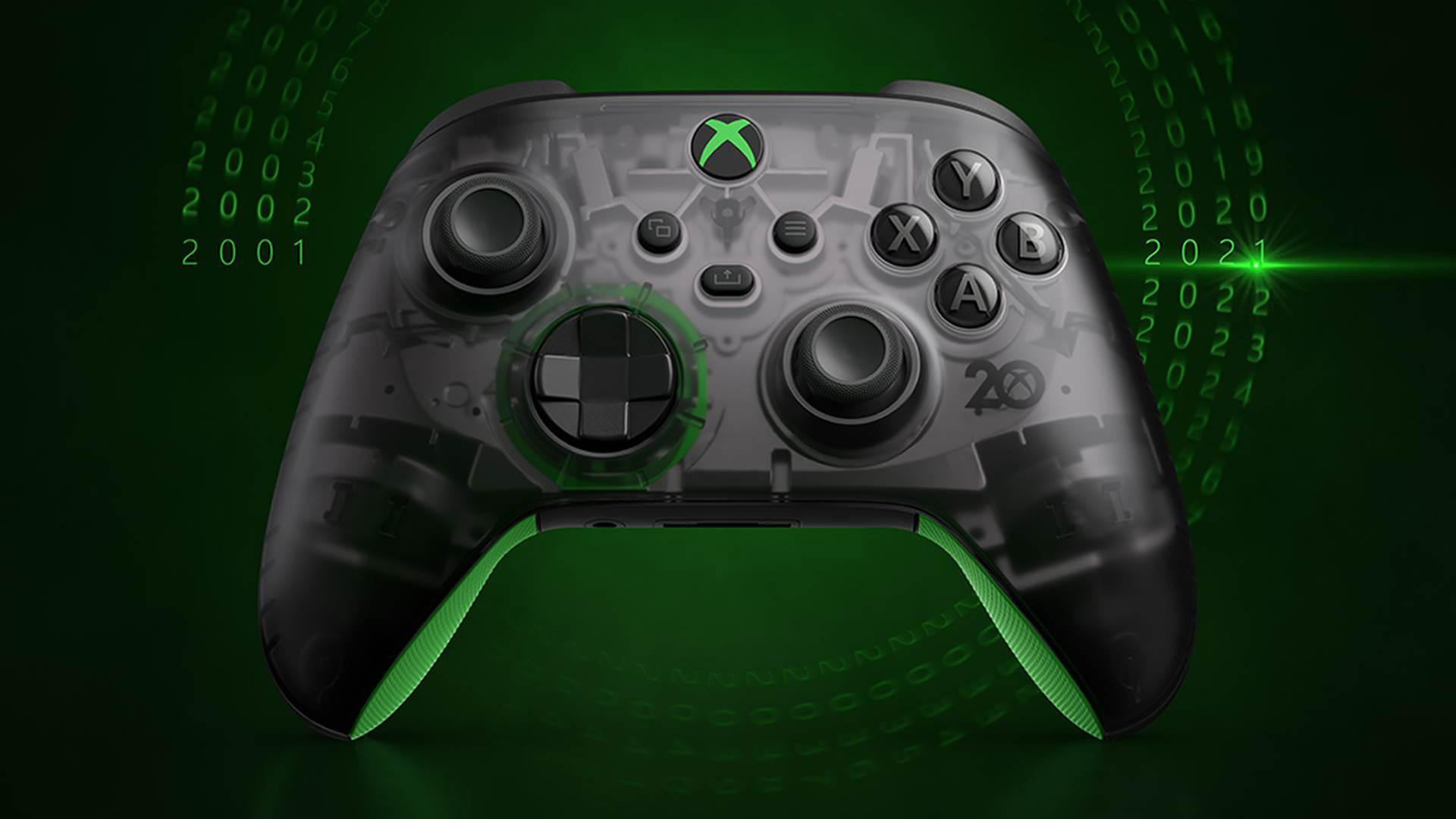 Xbox feirer 20 år med gjennomsiktig håndkontroll og hodesett