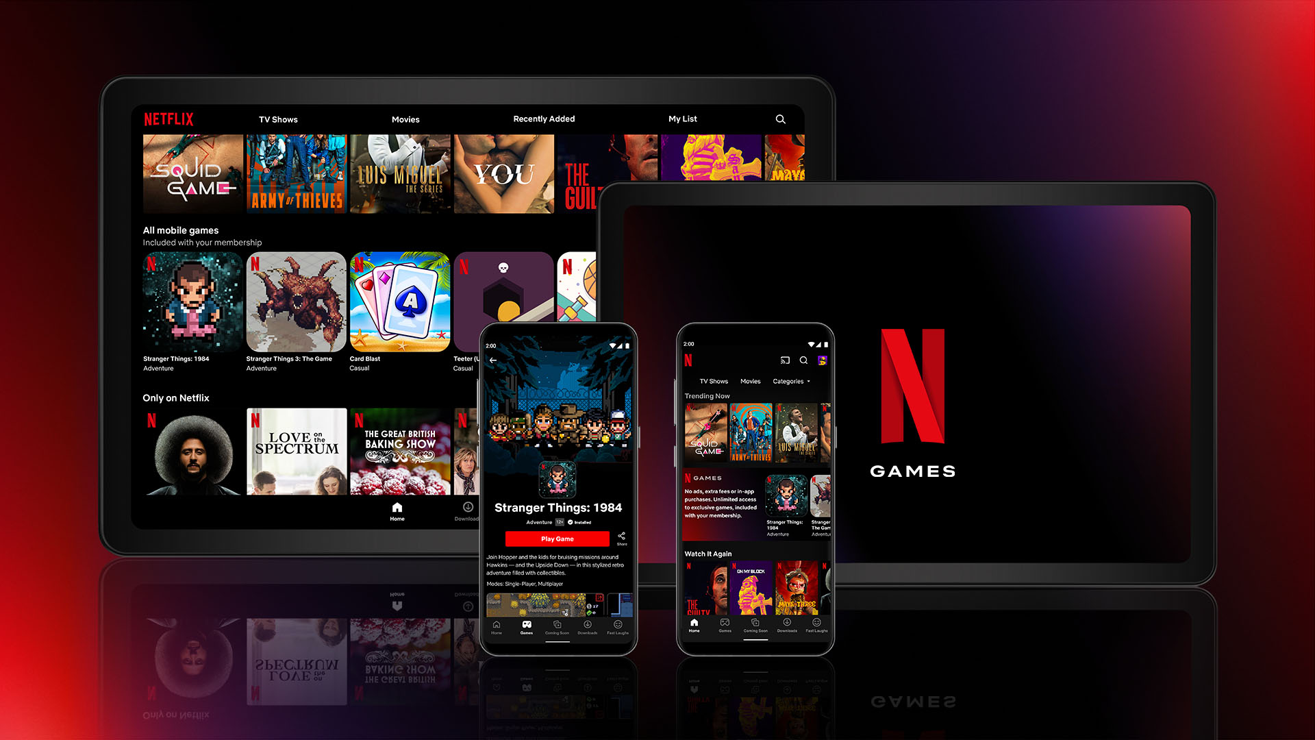 Nå kommer spill-streaming til Netflix