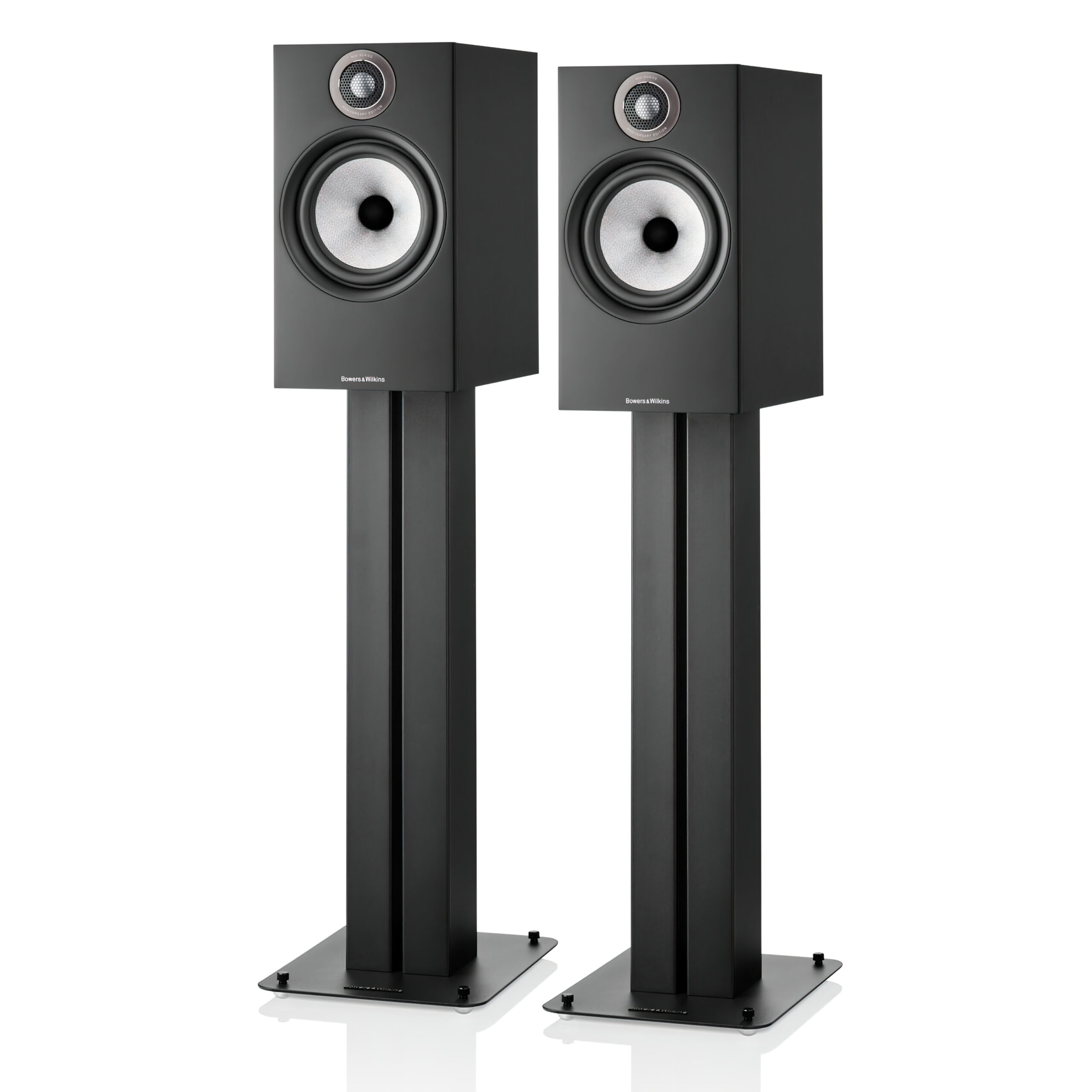 Bowers & Wilkins 606 S2 Anniversary Edition black with stand