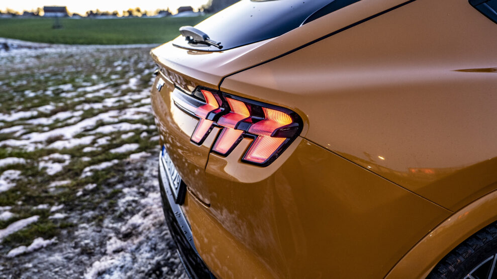 Ford Mustang Mach-E GT rear lights