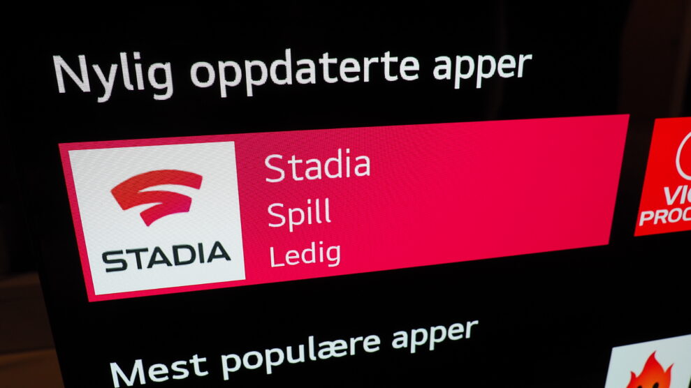 LG lanserer Google Stadia til nyere TV-modeller 1