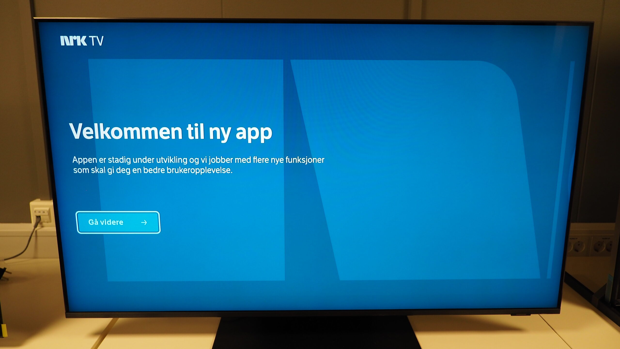 Ny NRK-app til Samsung TV
