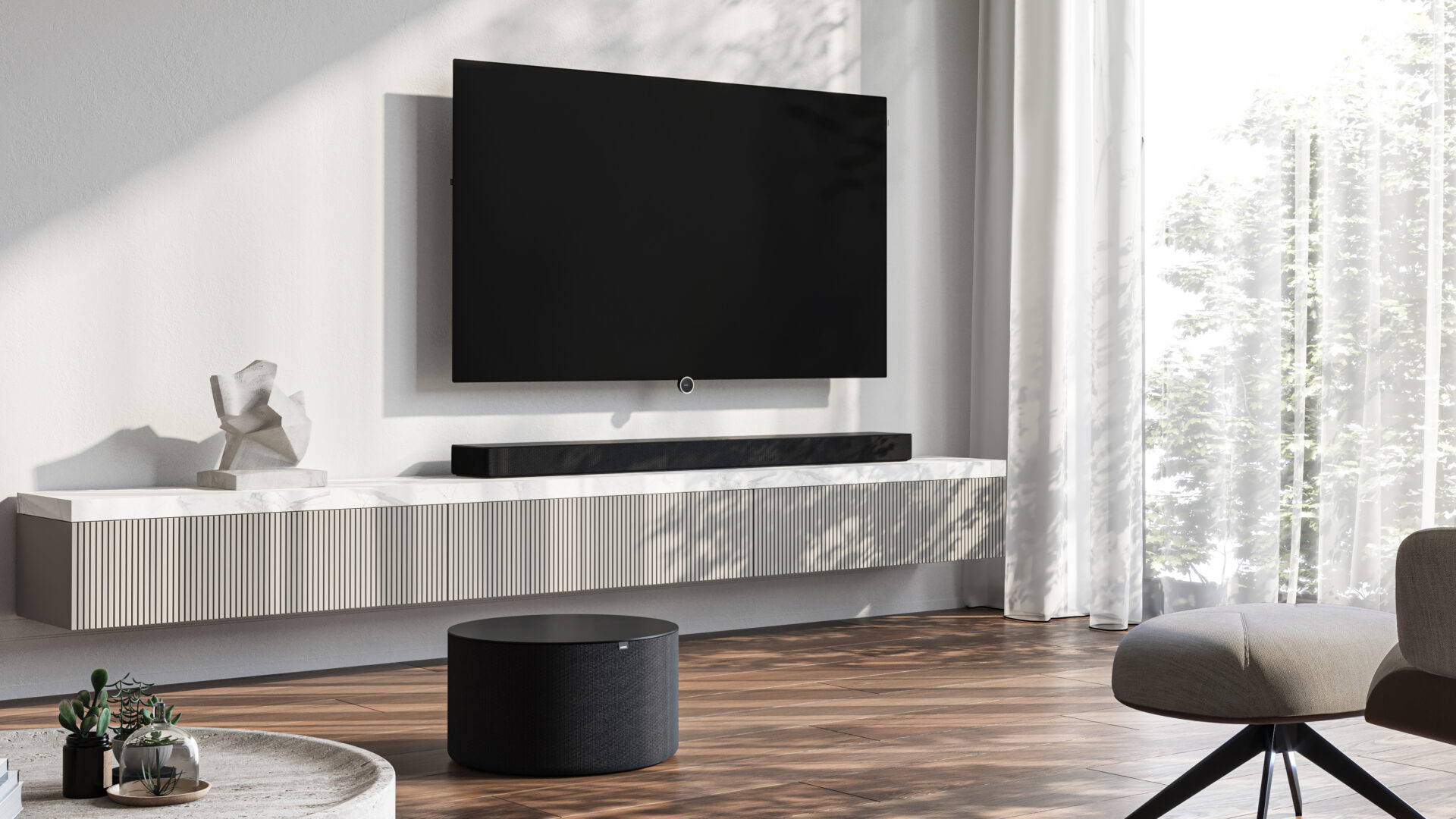 Nye TV-er og lydplanker fra Loewe