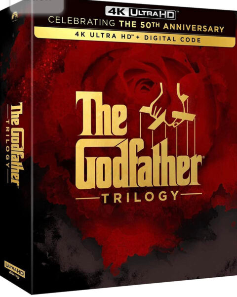 The Godfather Trilogy 4K Blu ray box