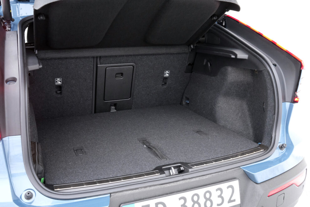 Volvo C40 bagasje