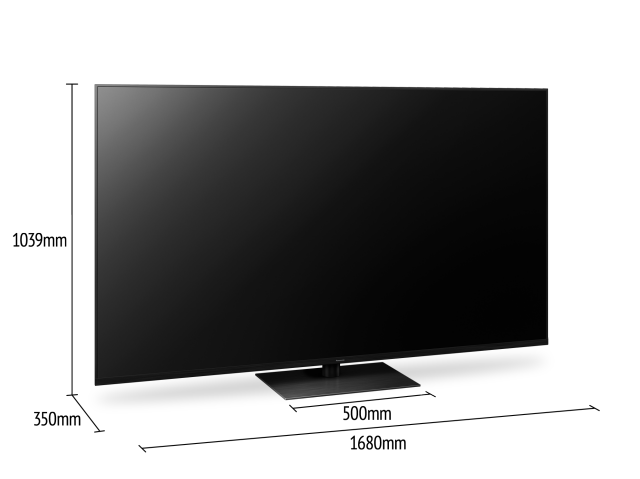 Panasonic TX-75JX940E dimensions