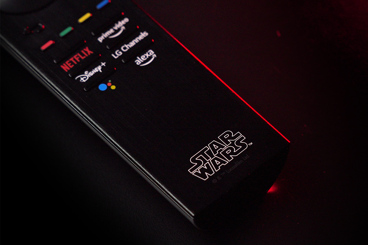 LG Star Wars remote