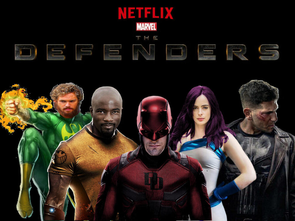 netflix the defenders fan poster by abubakr1298 dac3qbh fullview