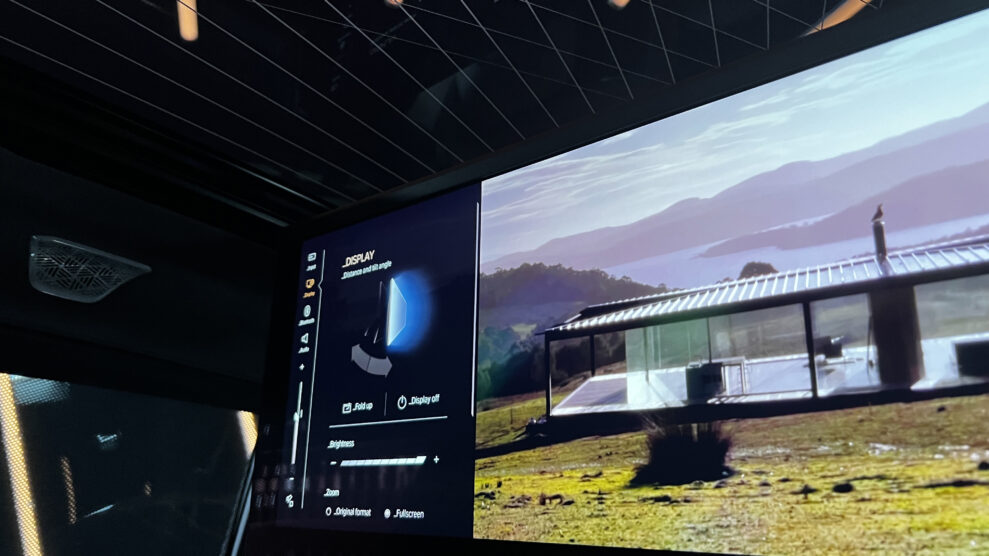 BMW i7 skjerm BMW i7 skjerm