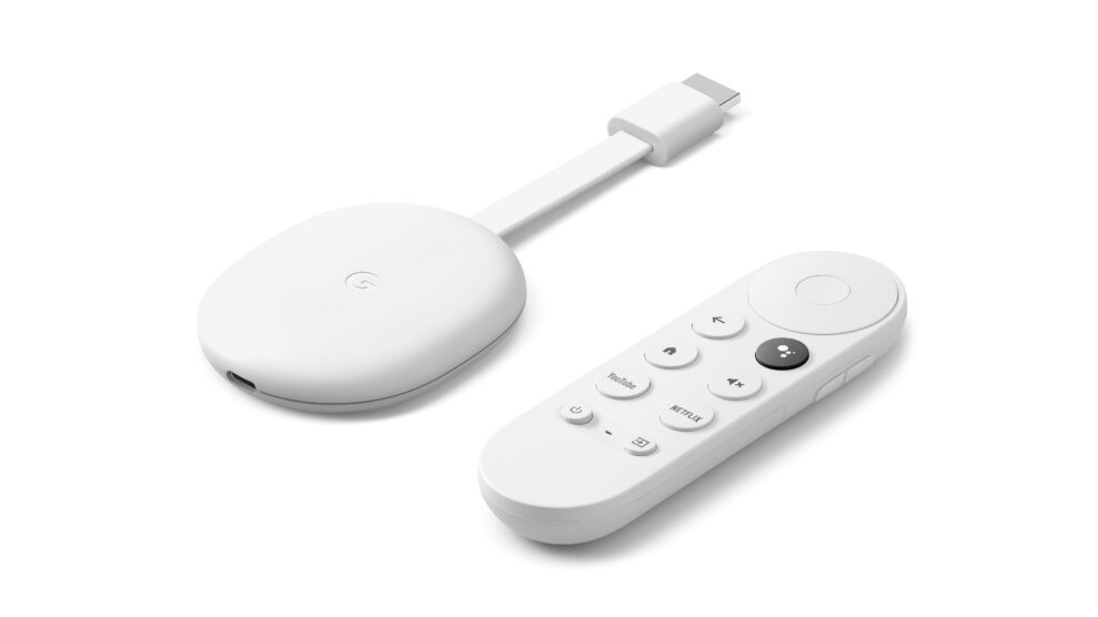 Chromecast with Google TV and Chromecast Voice Remote