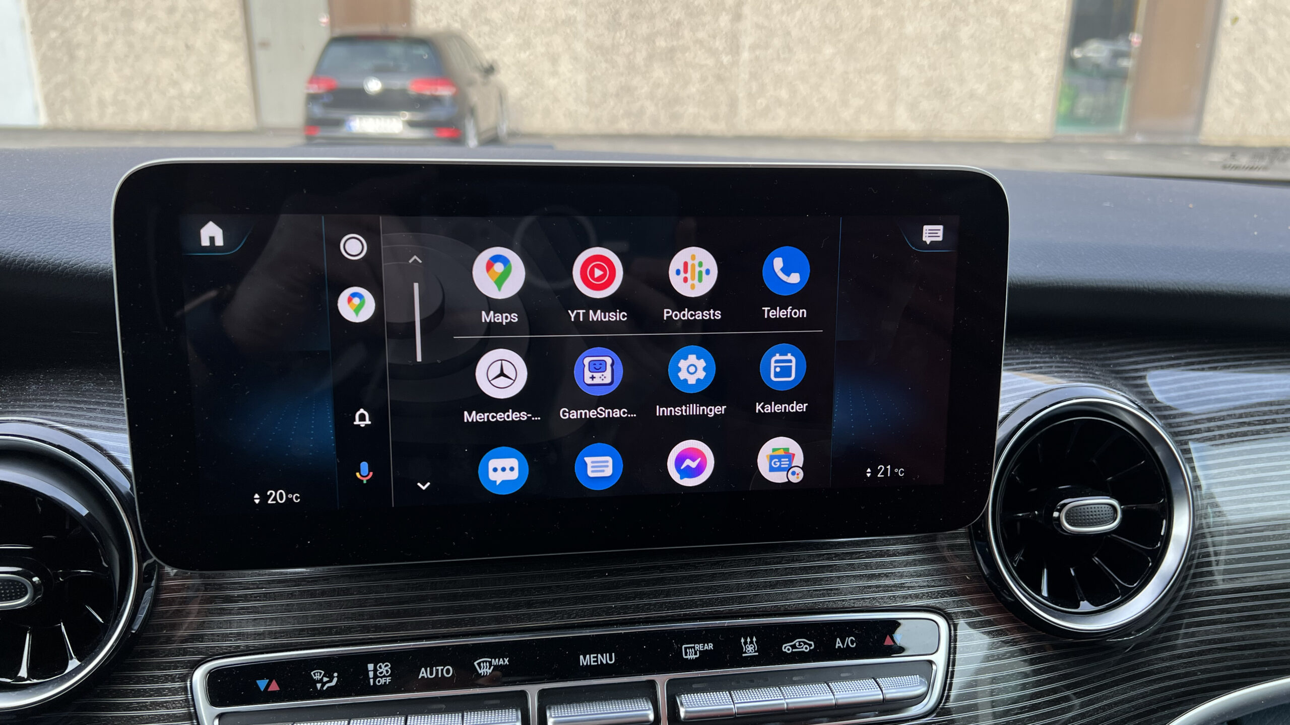 Mercedes Benz EQV 300 Android Auto