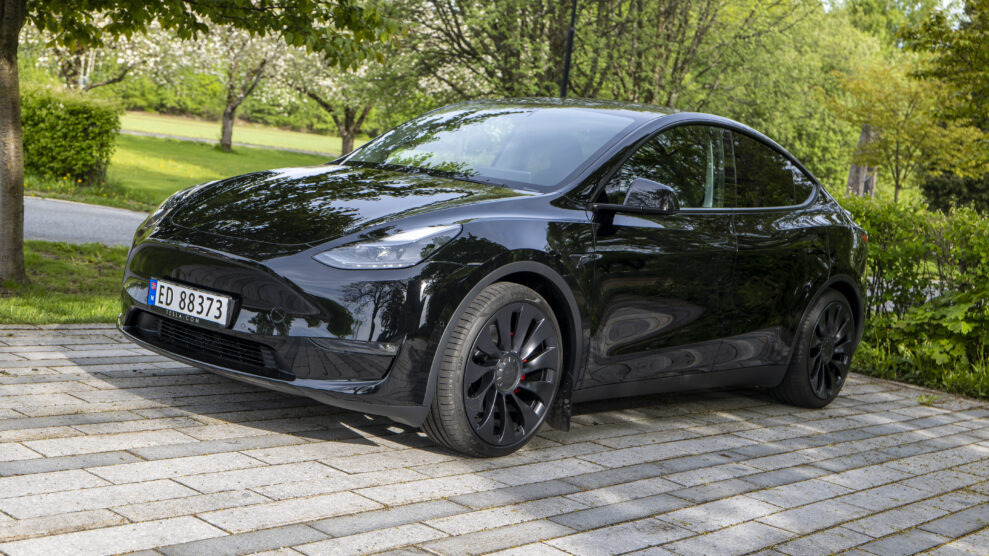 Tesla Model Y Performance front angle 2